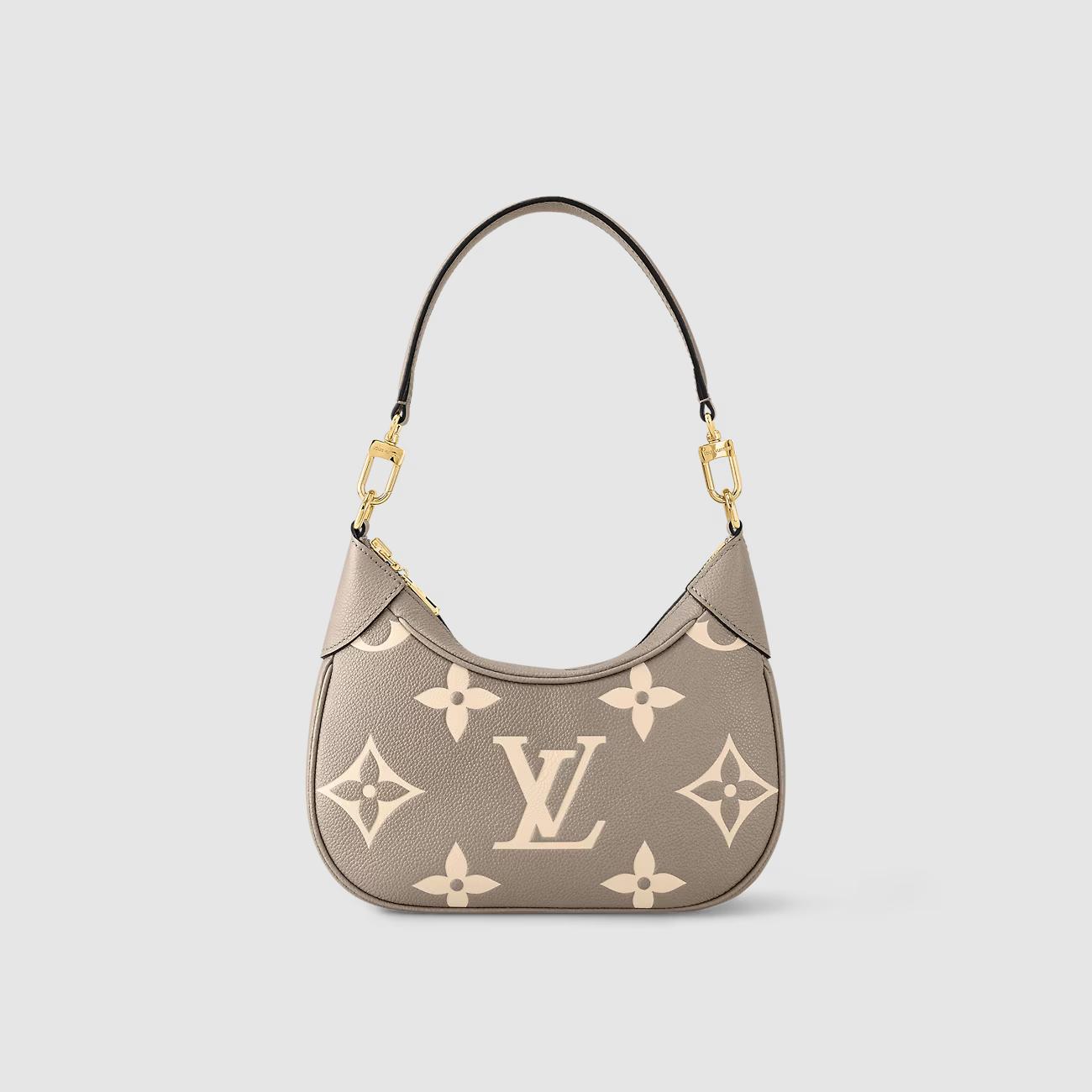 Túi Louis Vuitton Bagatelle Nữ Xám Kem